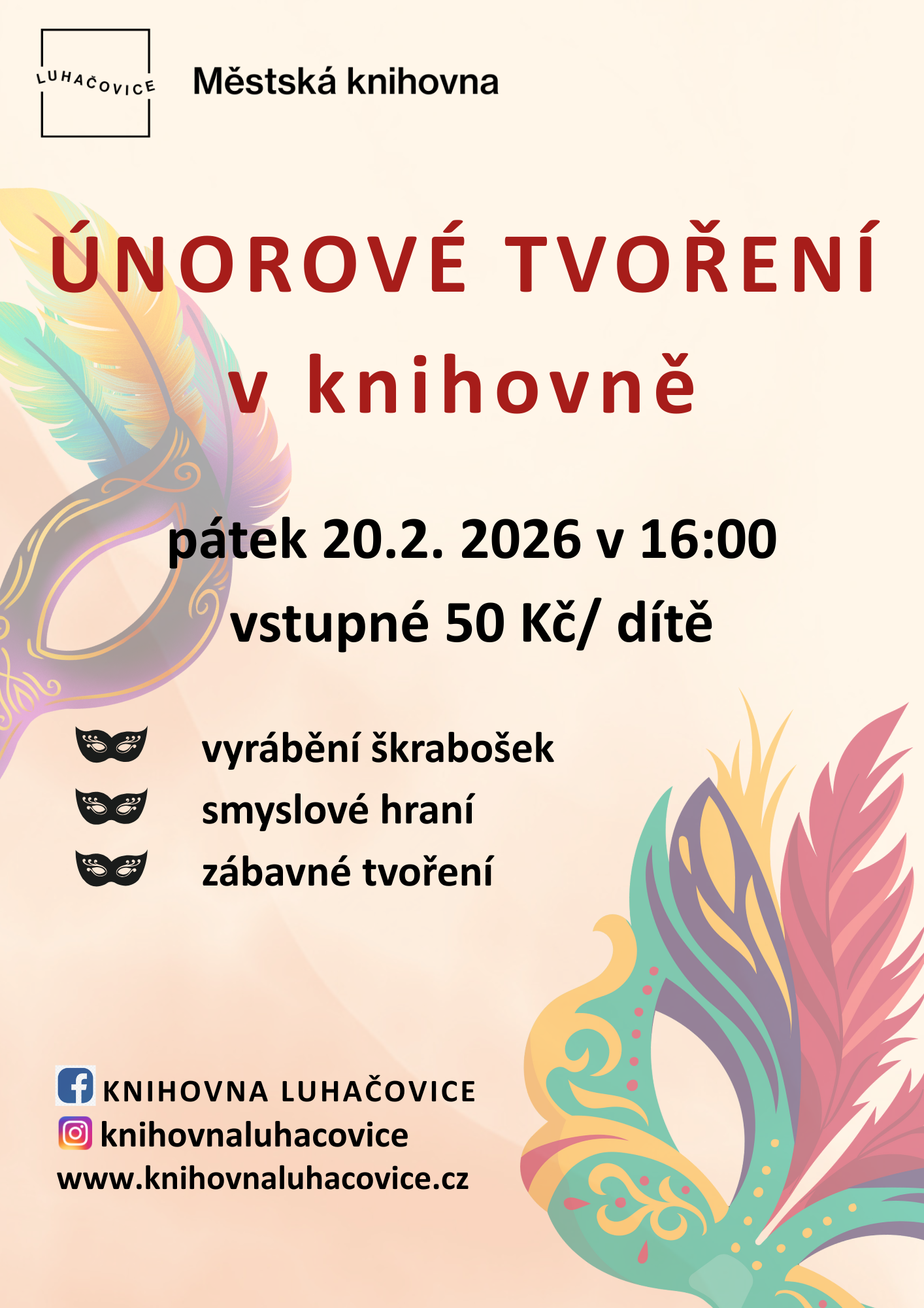 únorové dílničky pro děti