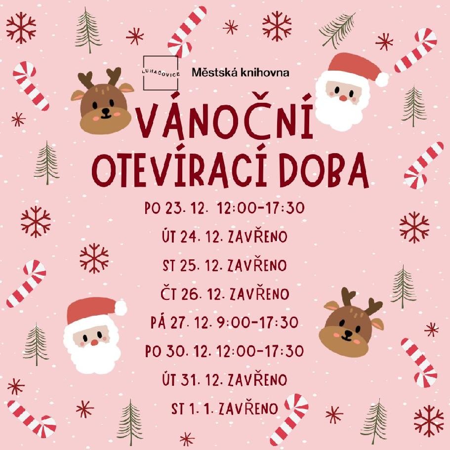 Vánoční otevírací doba